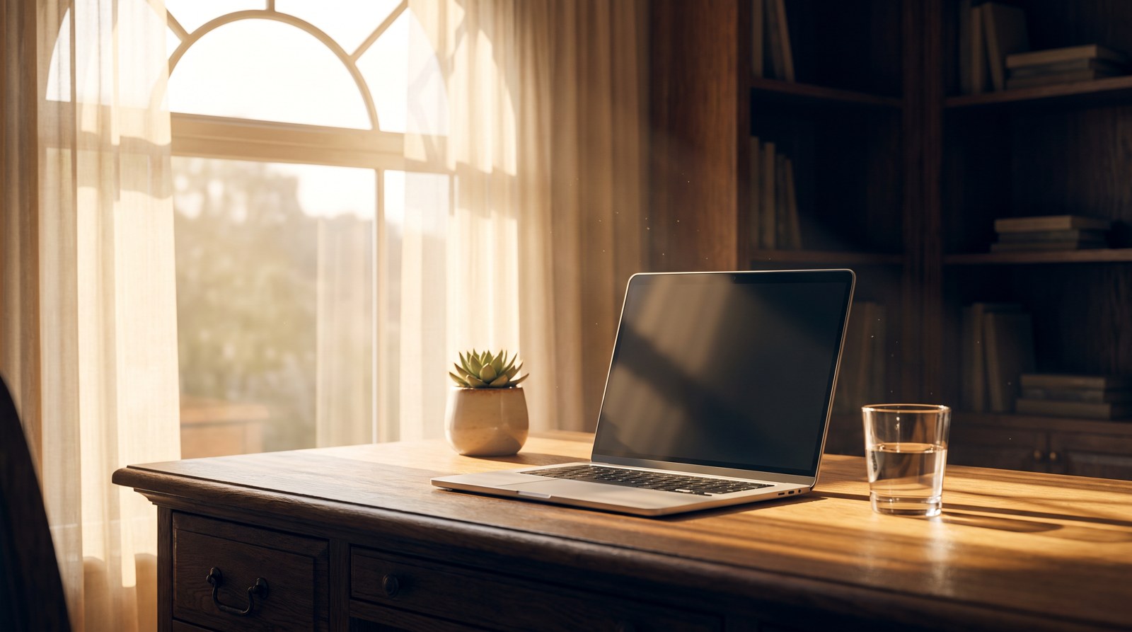 Morning desk